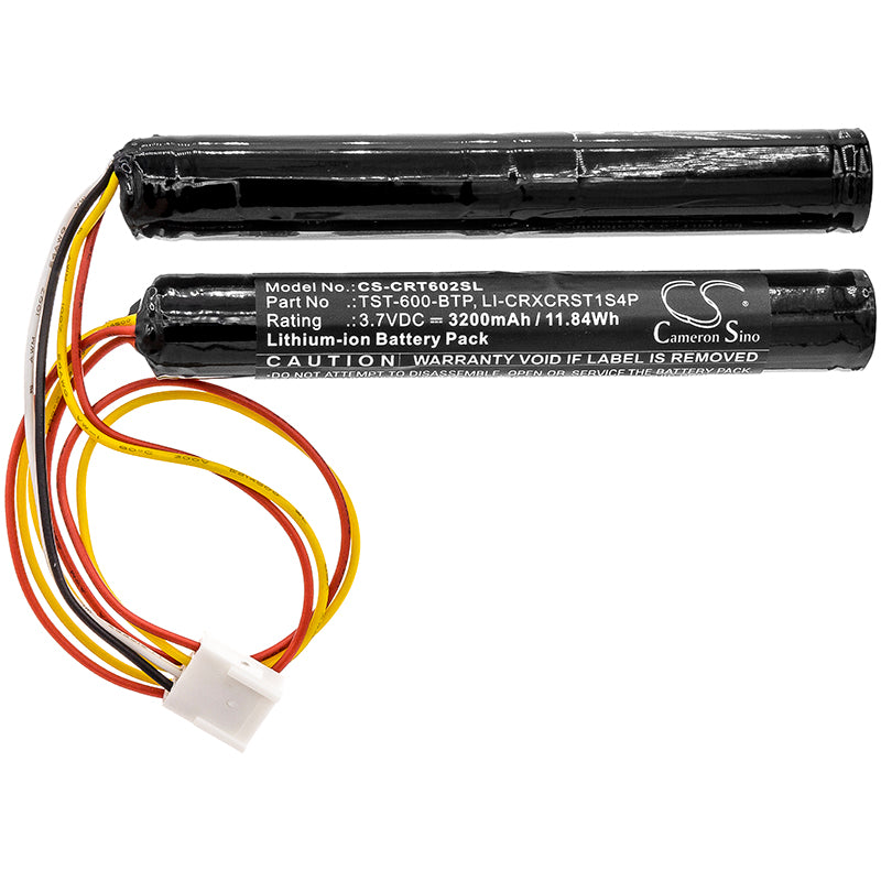 Replacement Battery for Crestron TST-600 – Remote Control – 3200mAh / 3.7V