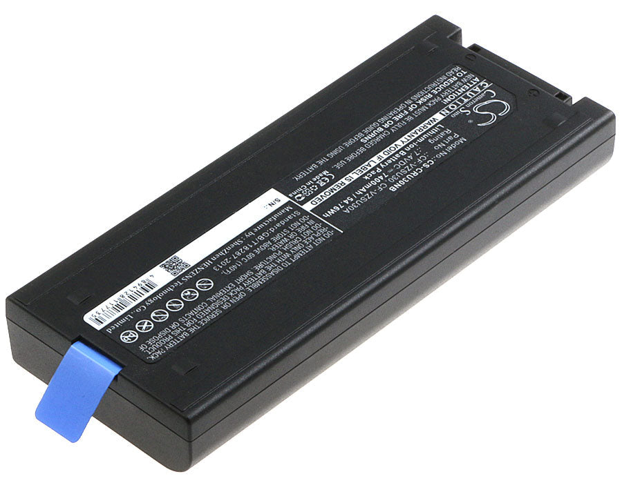 Replacement Battery for Panasonic  Toughbook CF18 – Notebook, Laptop – 7400mAh / 54.76Wh / 7.4V