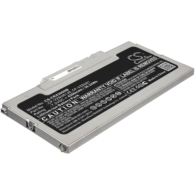 Replacement Battery for Panasonic CF-AX2 – Notebook, Laptop – 4200mAh / 7.2V - image 1