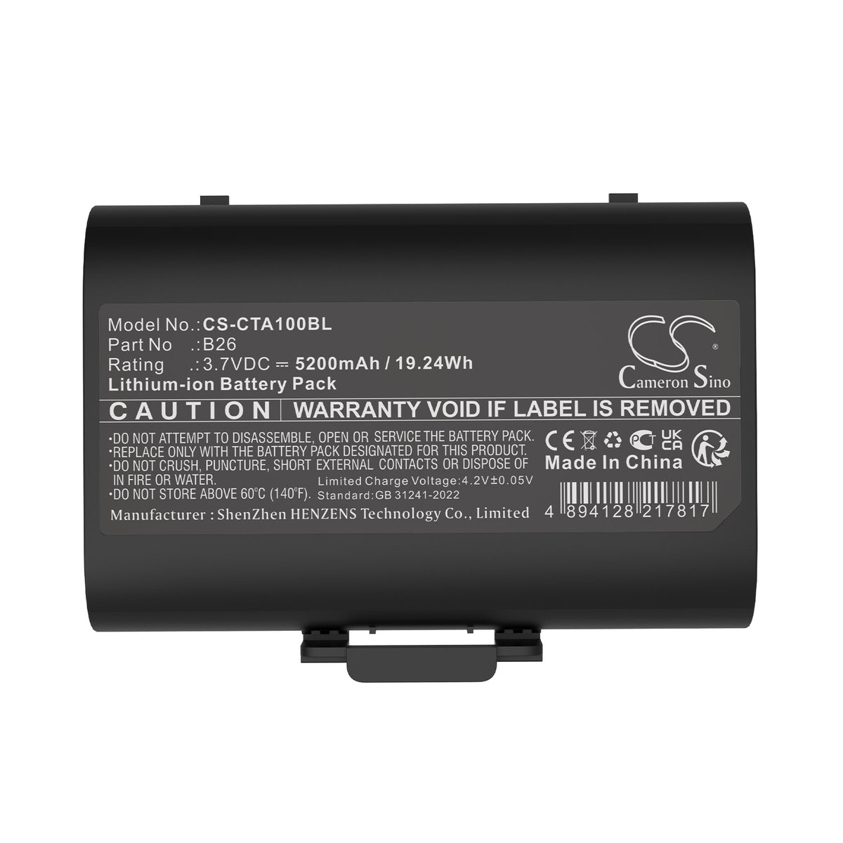 Replacement Battery for Castles | Adyen Saturn 1000F – Payment Terminal – 5200mAh / 3.7V