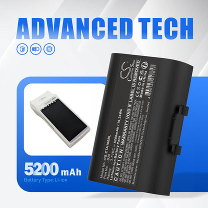 Replacement Battery for Castles | Adyen Saturn 1000F – Payment Terminal – 5200mAh / 3.7V