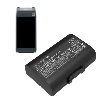 Replacement Battery for Castles | Adyen Saturn 1000F – Payment Terminal – 6400mAh / 3.7V