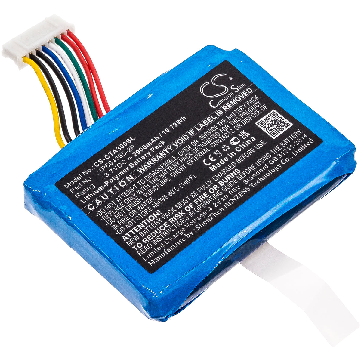 Replacement Battery for Castles | Dejavoo V3 – Payment Terminal – 2900mAh / 3.7V