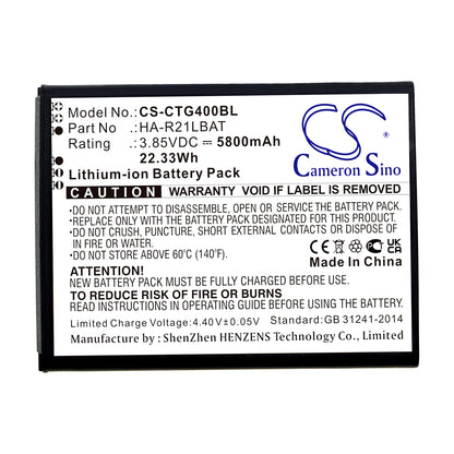 Replacement Battery for Casio IT-G400 – Barcode Scanner – 5800mAh / 3.85V - image 3