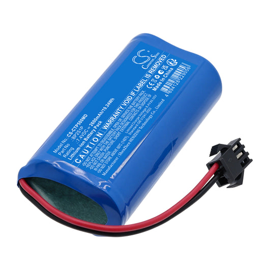 Replacement Battery for CONTEC TP500 Infrared Thermometer – Medical – 2600mAh / 7.4V