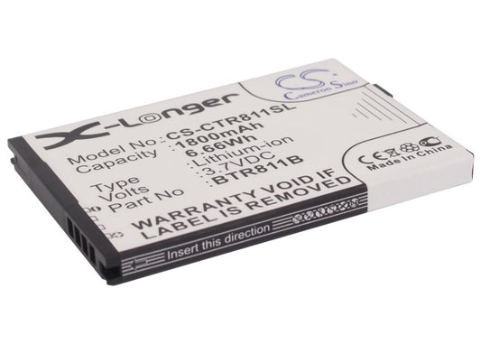 Replacement Battery for Casio Commando 2 – Mobile, SmartPhone – 1800mAh / 3.7V