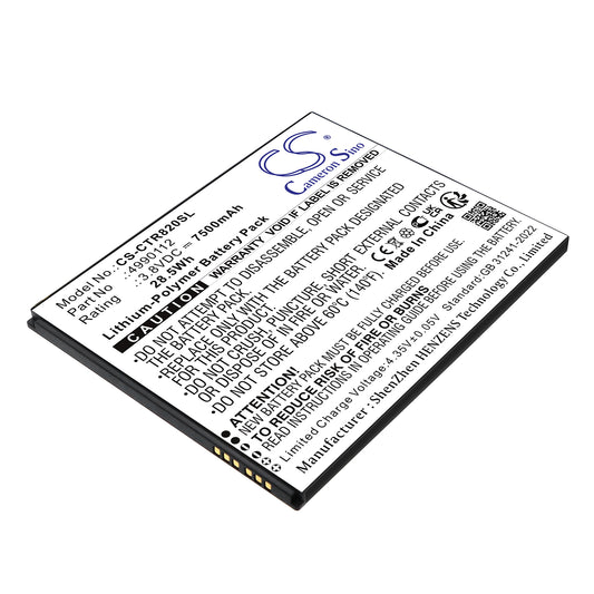 Replacement Battery for Cedar CT8 – Diagnostic Scanner – 7500mAh / 3.8V