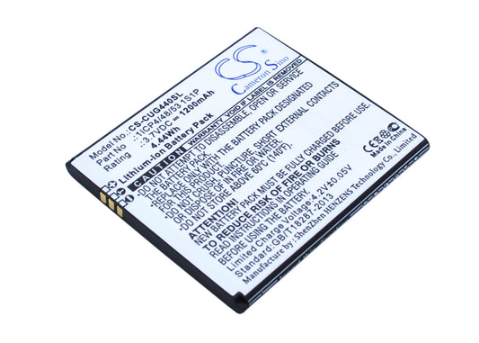 Replacement Battery for CUBE1 G44 – Mobile, SmartPhone – 1200mAh / 3.7V