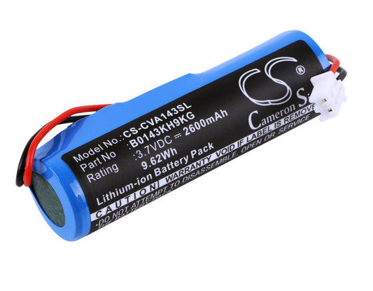 Replacement Battery for Croove Voice Amplifier – Amplifier – 2600mAh / 3.7V