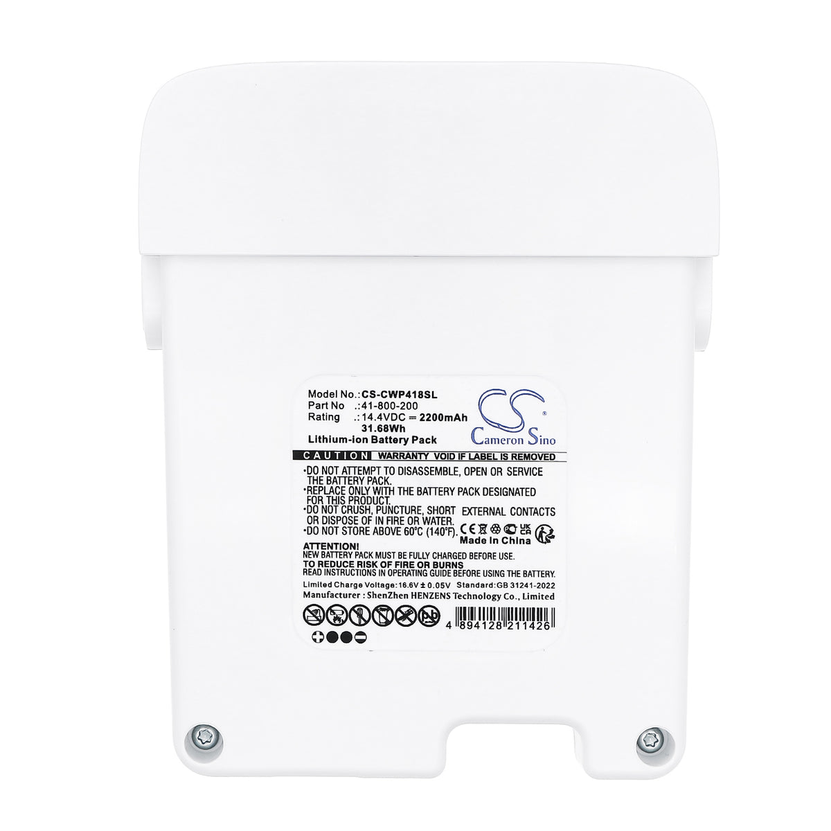 Replacement Battery for CWP Powersmart Controller and cradle – Smart Home – 2200mAh / 14.4V
