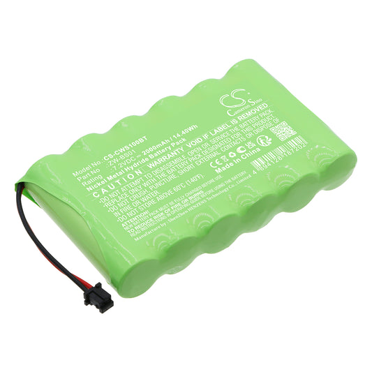 Replacement Battery for CaddX ZeroWire Control Panel – Alarm System – 2000mAh / 7.2V