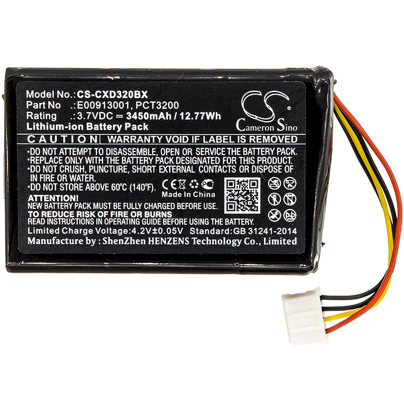 Replacement Battery for Coppernic C-One e-ID – Barcode Scanner – 3450mAh / 3.7V - image 3