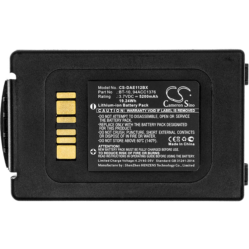 Replacement Battery for Datalogic ELF – Barcode Scanner – 5200mAh / 3.7V - image 3