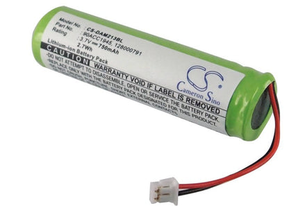 Replacement Battery for Datalogic  BT-7 QuickScan Mobile Datalogi – Barcode Scanner – 750mAh / 2.78Wh / 3.7V