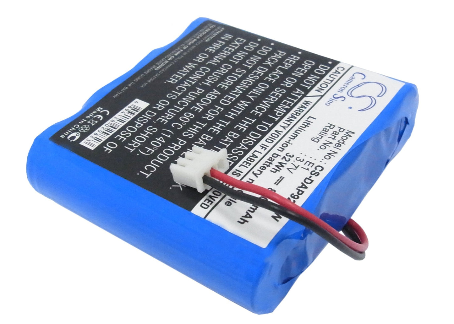 Replacement Battery for Pure  Evoke 1S – DAB Digital – 8800mAh / 32.56Wh / 3.7V