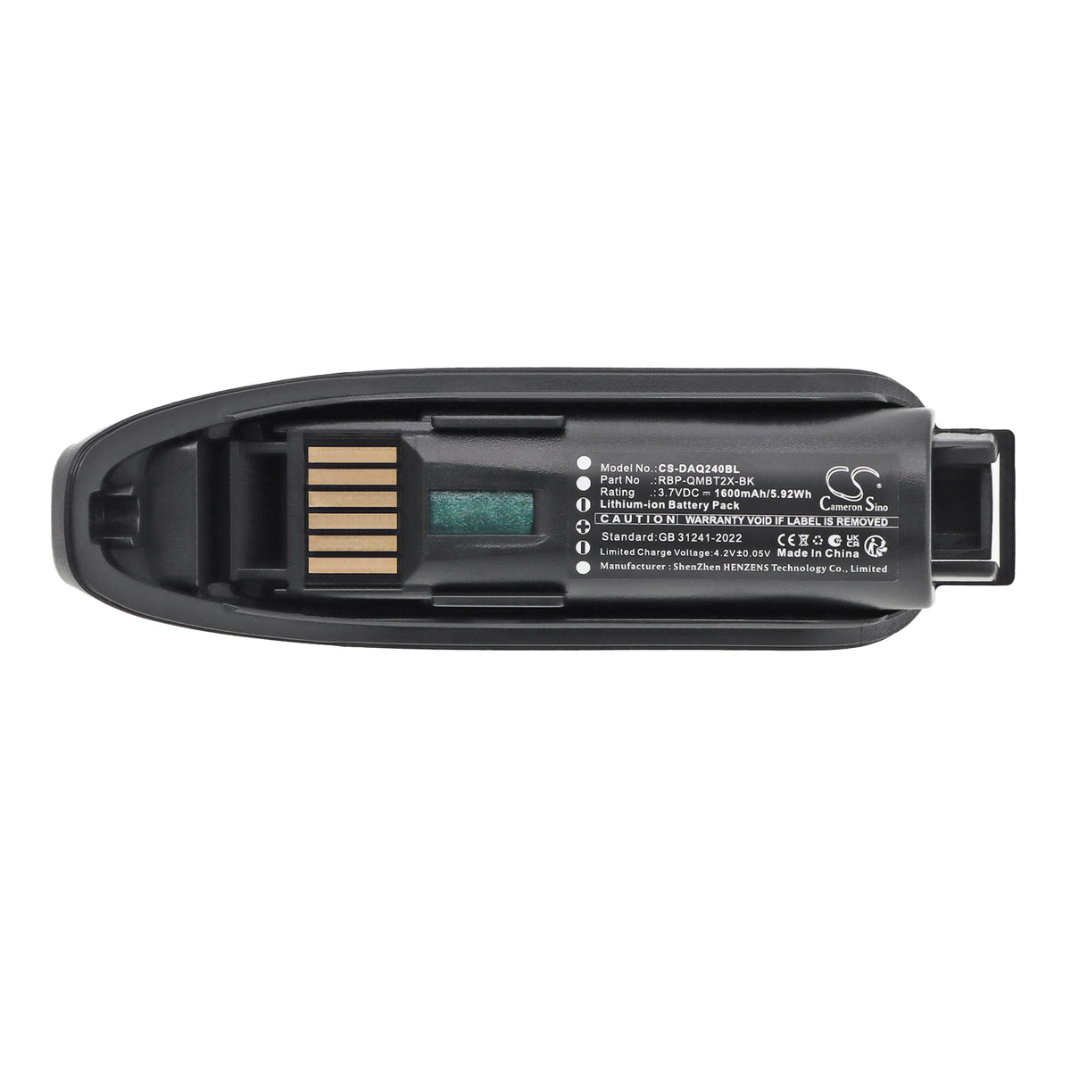 Replacement Battery for Datalogic QBT2131 – Barcode Scanner – 1600mAh / 3.7V