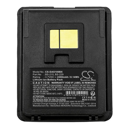 Replacement Battery for Datalogic Mobile Scorpio – Barcode Scanner – 2200mAh / 3.7V - image 3