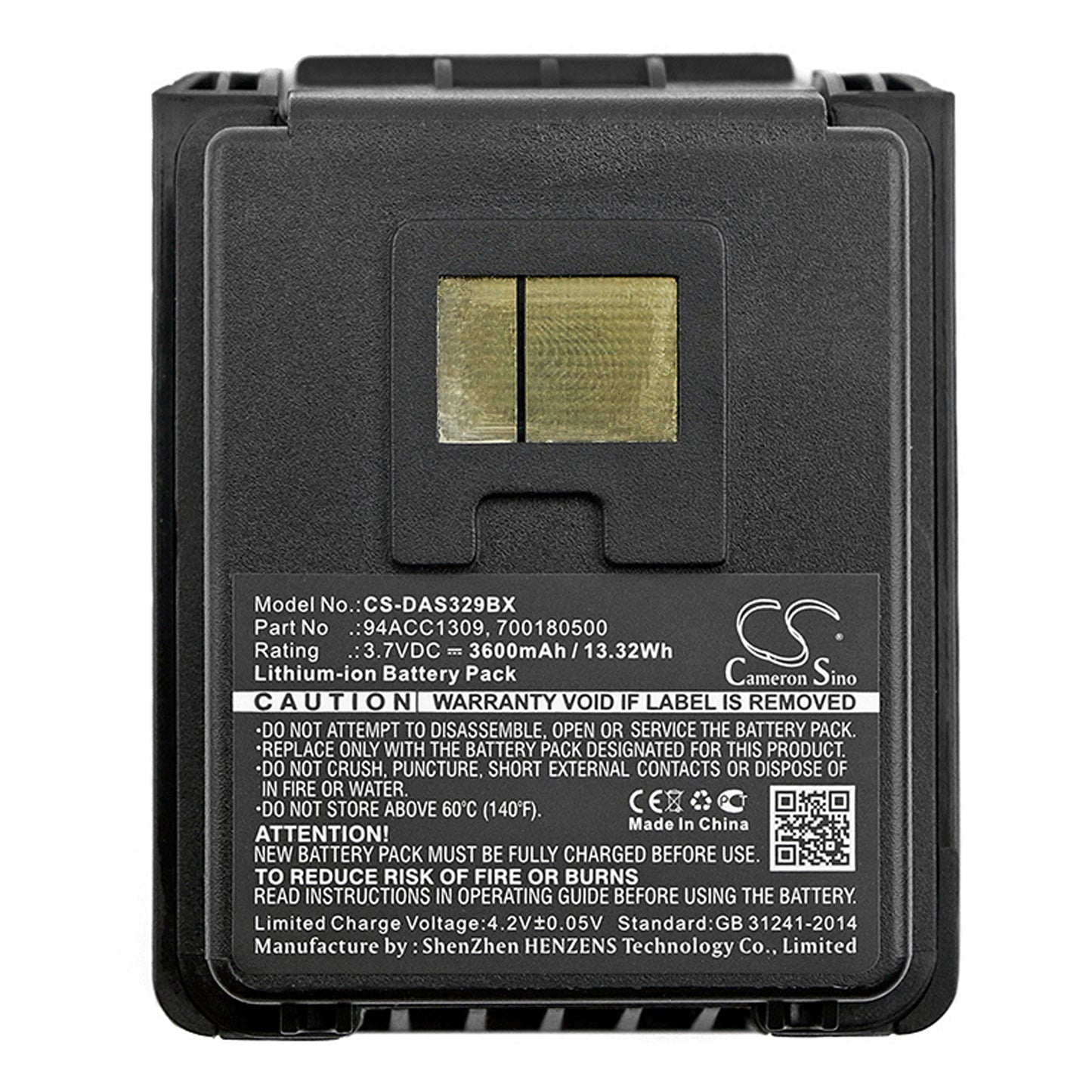 Replacement Battery for Datalogic Skorpio – Barcode Scanner – 3600mAh / 3.7V - image 3