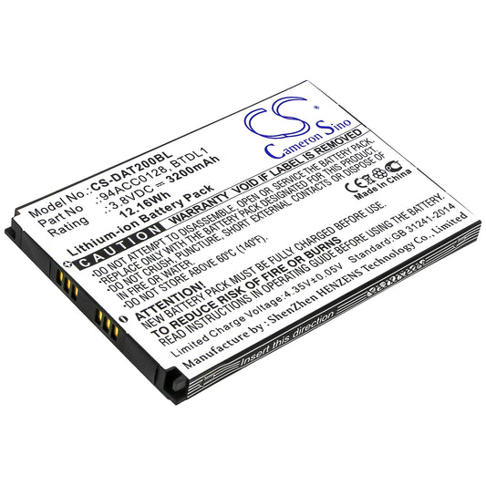 Replacement Battery for Datalogic Axist – Barcode Scanner – 3200mAh / 3.8V - image 1