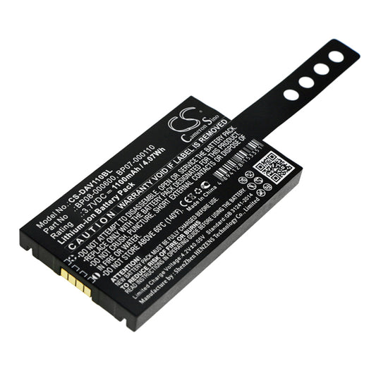 Replacement Battery for Datalogic Memor NFP – Barcode Scanner – 1100mAh / 3.7V - image 1