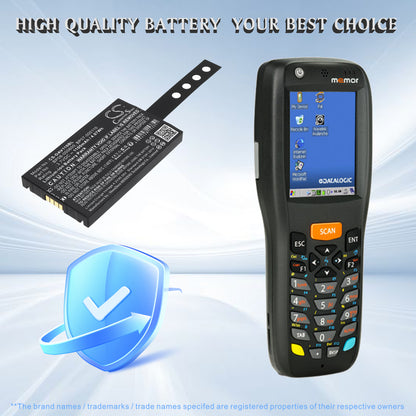 Replacement Battery for Datalogic Memor NFP – Barcode Scanner – 1100mAh / 3.7V