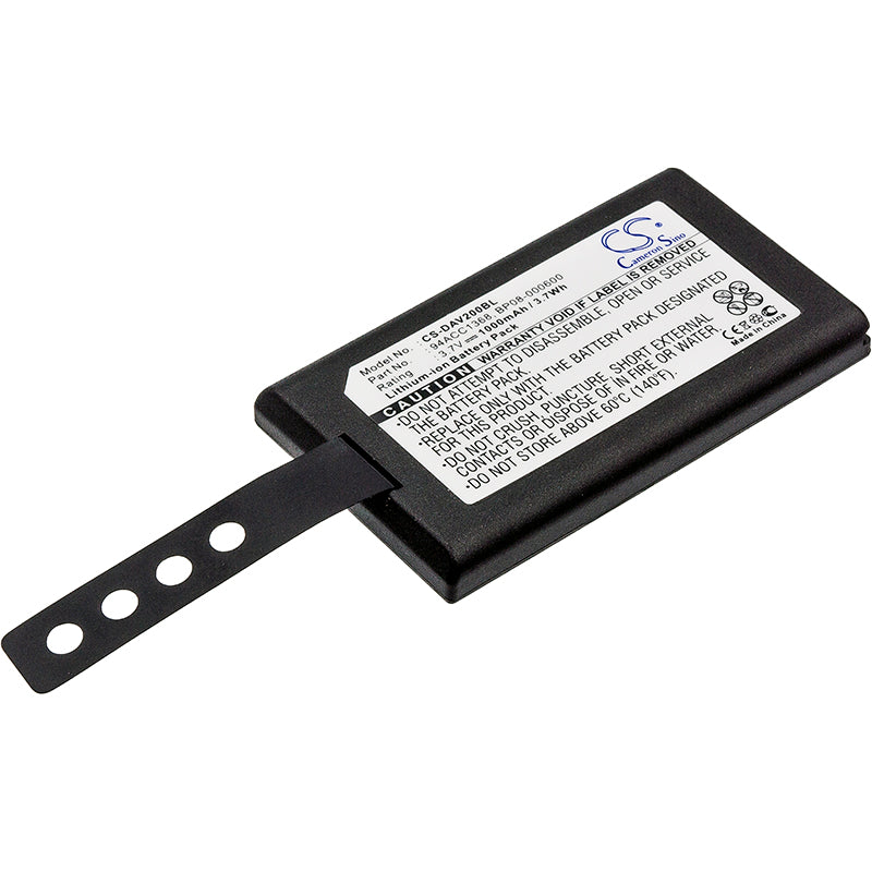 Replacement Battery for Wasp  DT10 – Barcode Scanner – 1000mAh / 3.70Wh / 3.7V