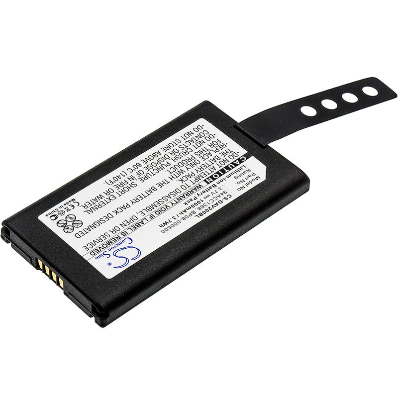 Replacement Battery for Wasp  DT10 – Barcode Scanner – 1000mAh / 3.70Wh / 3.7V