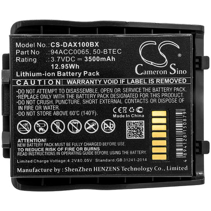 Replacement Battery for Datalogic LYNX – Barcode Scanner – 4000mAh / 3.7V - image 3