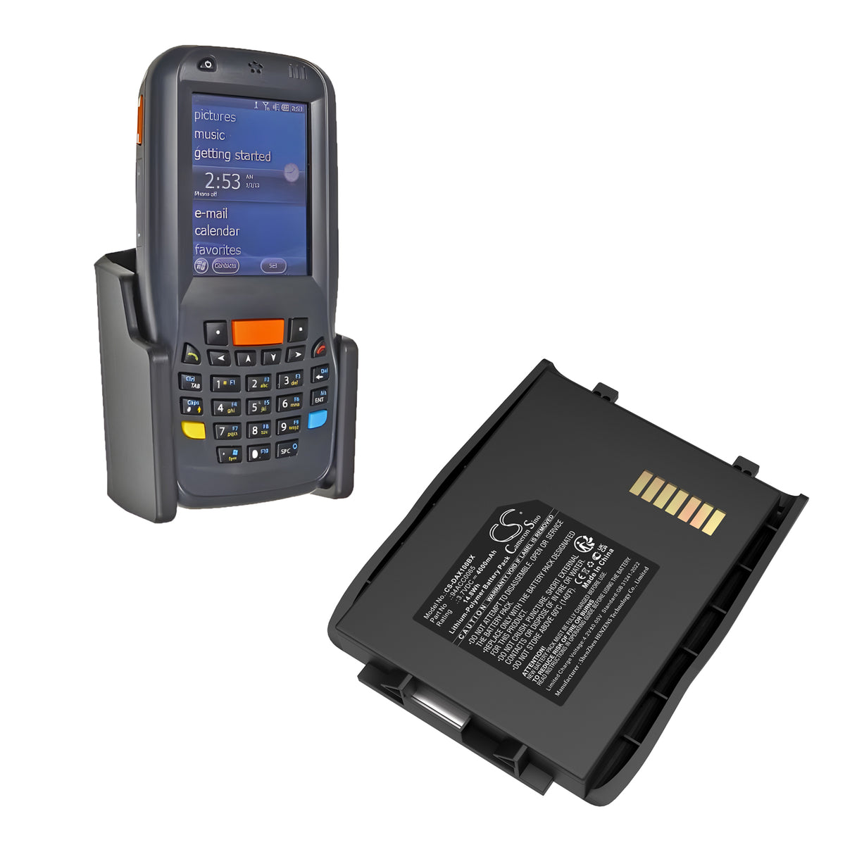 Replacement Battery for Datalogic LYNX – Barcode Scanner – 4000mAh / 3.7V