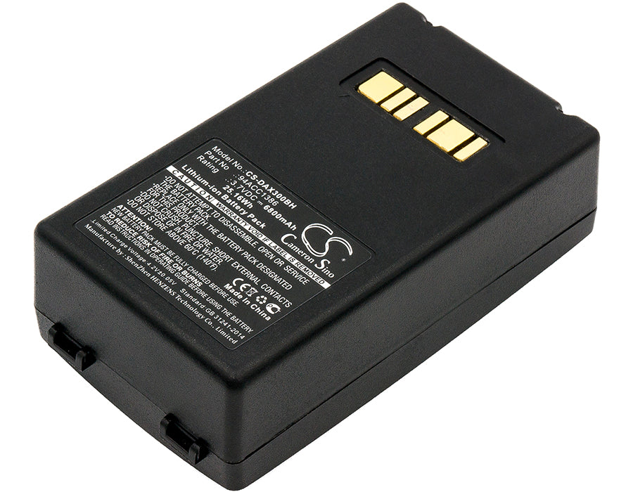 Replacement Battery for Datalogic Falcon X3 – Barcode Scanner – 6800mAh / 3.7V - image 1