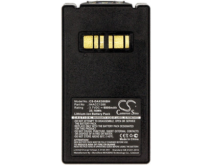 Replacement Battery for Datalogic Falcon X3 – Barcode Scanner – 6800mAh / 3.7V - image 3