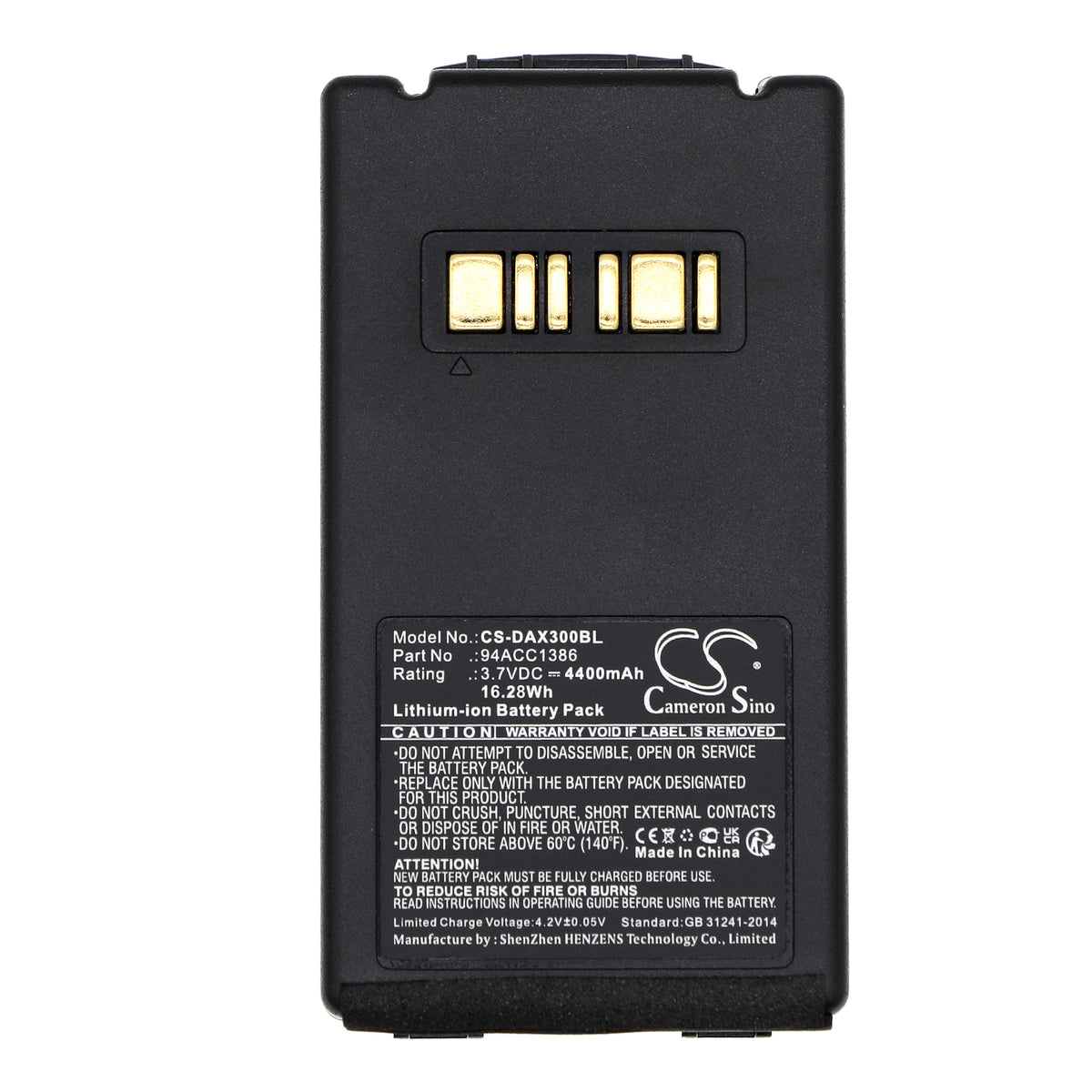 Replacement Battery for Datalogic Falcon X3 – Barcode Scanner – 4400mAh / 3.7V