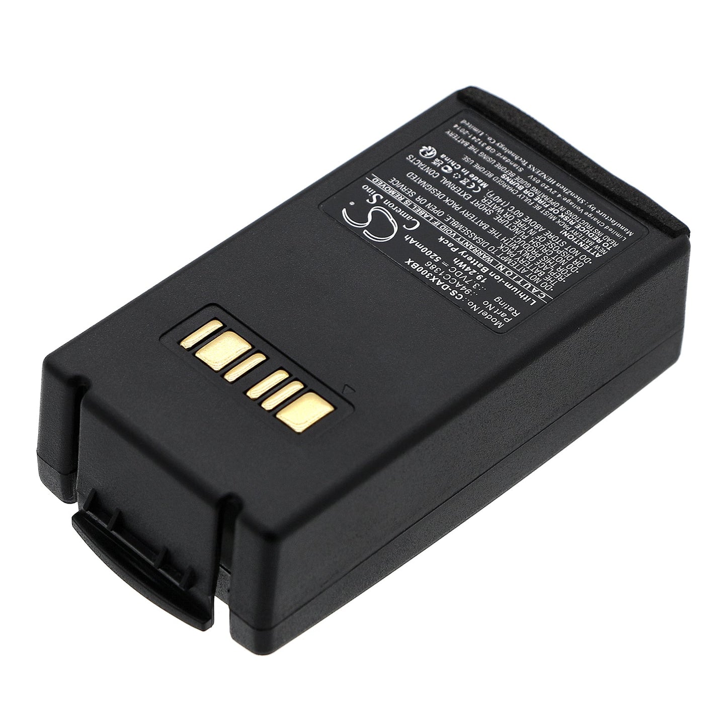 Replacement Battery for Datalogic  Falcon X3 – Barcode Scanner – 5200mAh / 19.24Wh / 3.7V