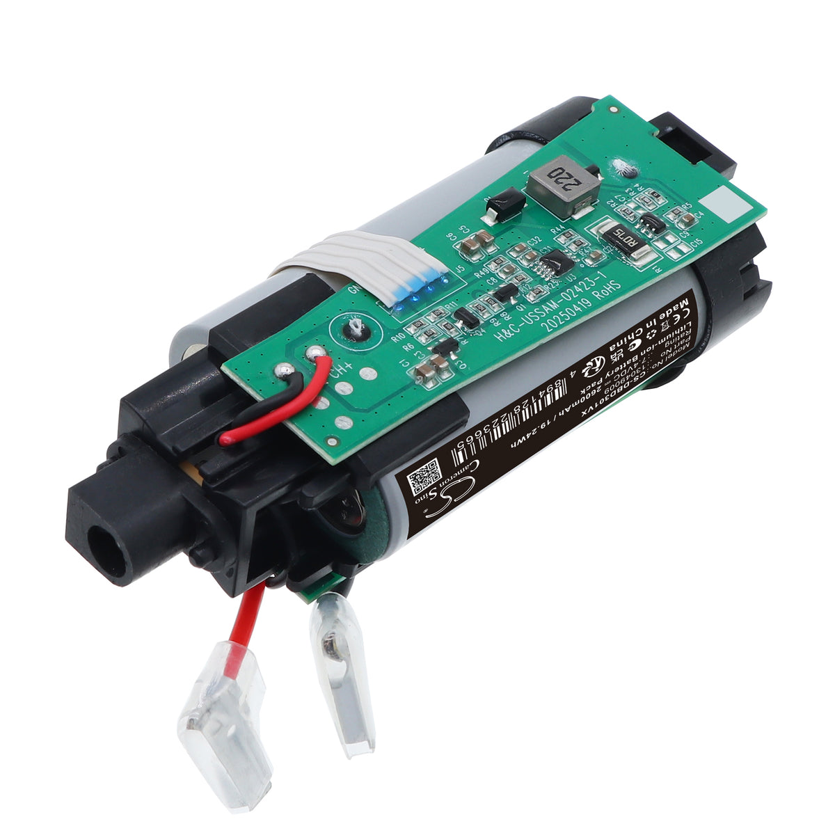Replacement Battery for Dirt Devil BD30100 – Vacuum – 2600mAh / 7.4V
