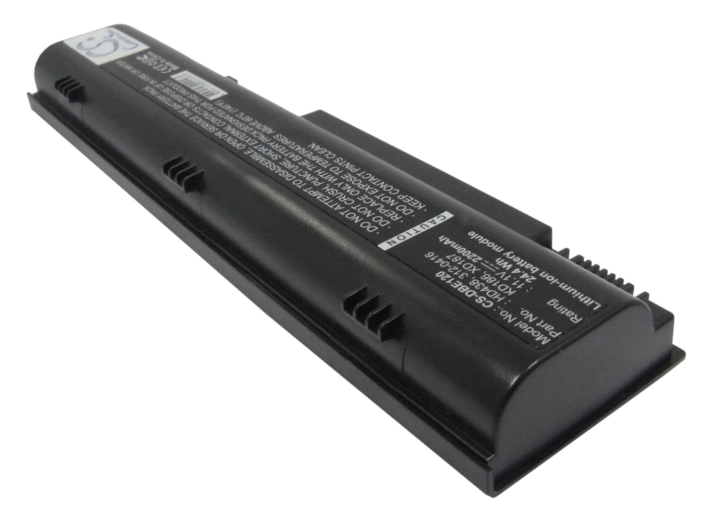 Replacement Battery for Dell Inspiron 1300 – Notebook, Laptop – 2200mAh / 11.1V - image 2