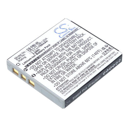 Replacement Battery for Sanyo Xacti DMX-C1 – Camera – 700mAh / 3.7V
