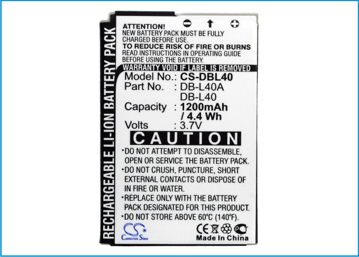 Replacement Battery for Sanyo Xacti DMX-HD800 – Camera – 900mAh / 3.7V - image 5