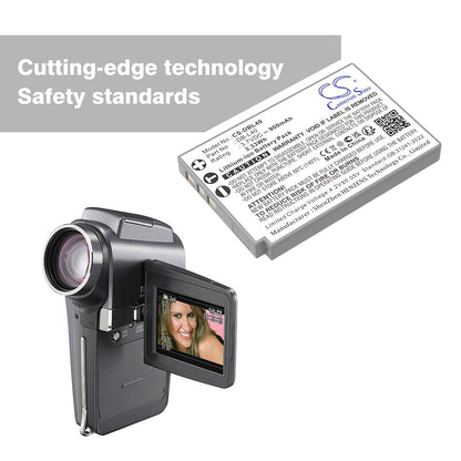 Replacement Battery for Sanyo Xacti DMX-HD800 – Camera – 900mAh / 3.7V