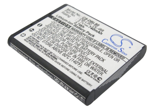 Replacement Battery for PENTAX  Optio H90 – Camera – 740mAh/2.7Wh / 3.7V