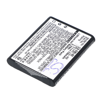 Replacement Battery for Toshiba | Sanyo | Pentax Camileo BW10 HD – Camera – 740mAh / 3.7V