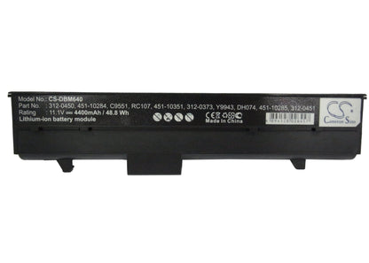 Replacement Battery for DELL  Inspiron 630M – Notebook, Laptop – 4400mAh / 11.1V