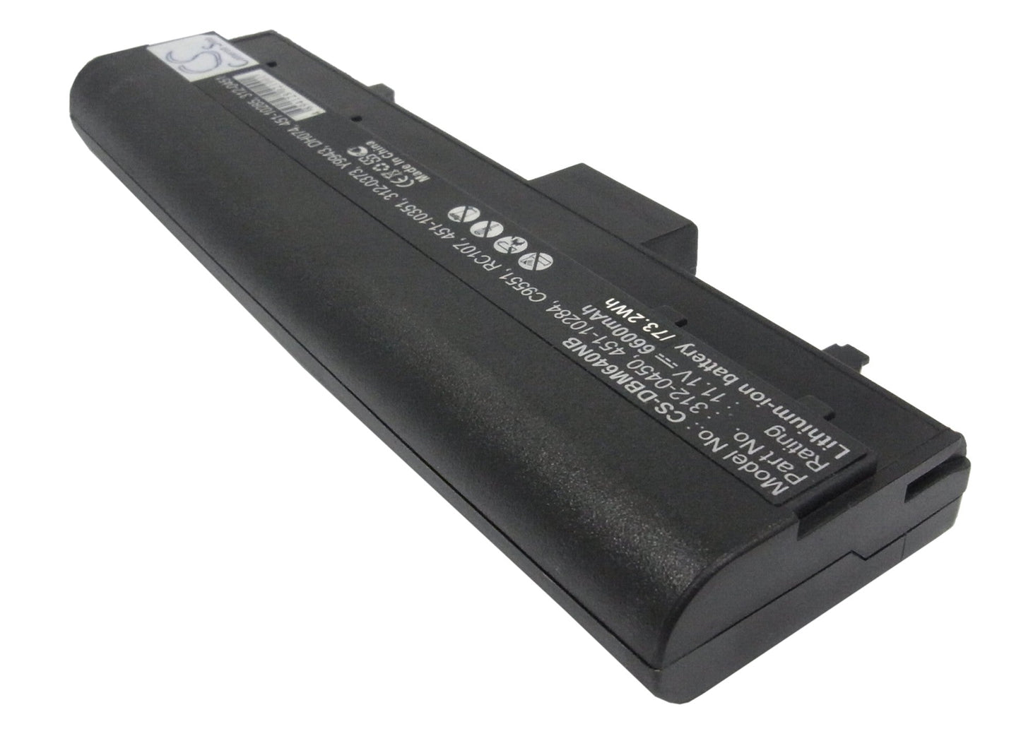 Replacement Battery for DELL  Inspiron 630M – Notebook, Laptop – 6600mAh / 11.1V