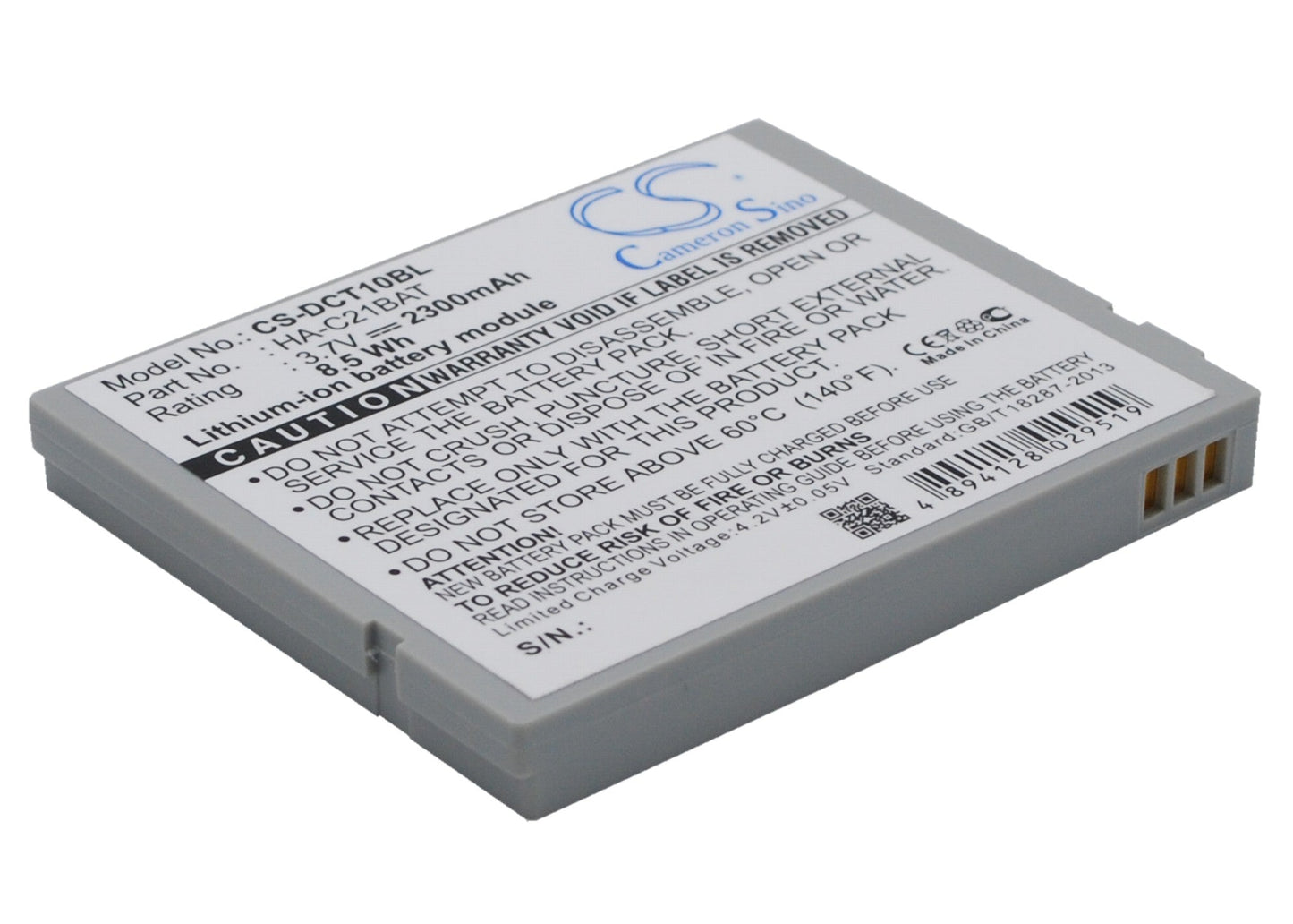 Replacement Battery for Casio  IT10 – Barcode Scanner – 2300mAh / 3.7V