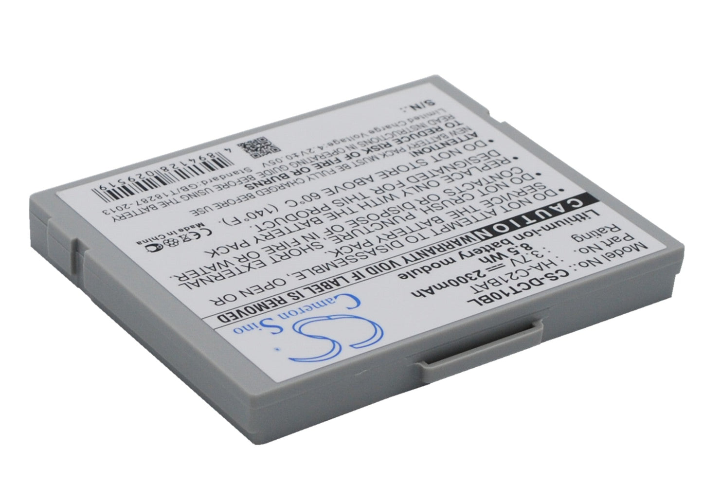 Replacement Battery for Casio  IT10 – Barcode Scanner – 2300mAh / 3.7V