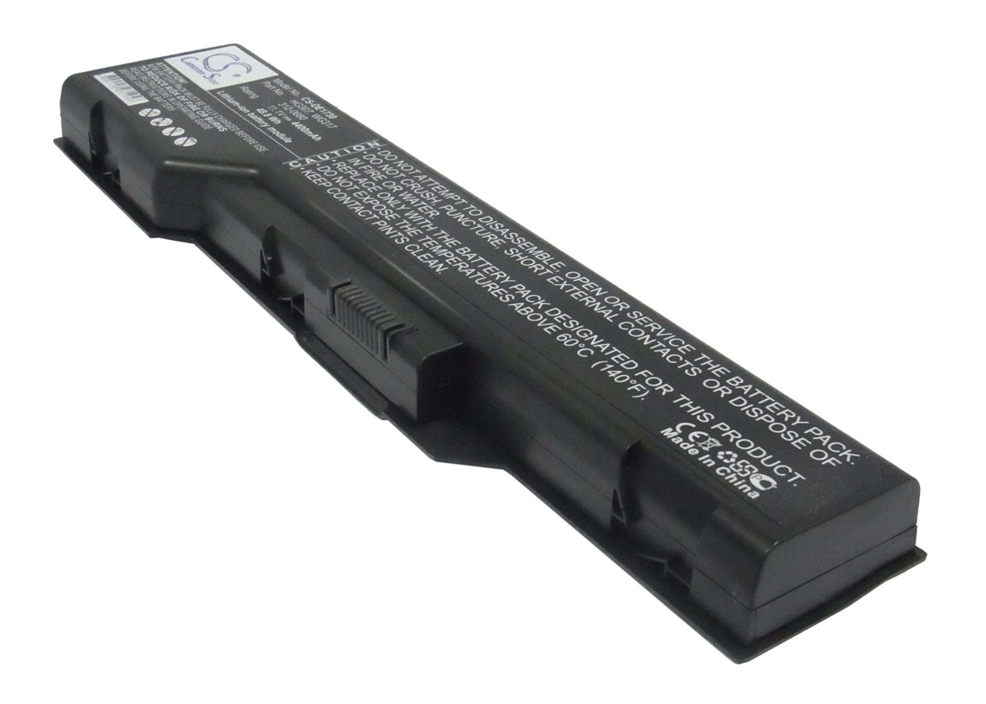 Replacement Battery for Dell XPS M1730 – Notebook, Laptop – 4400mAh / 11.1V - image 1