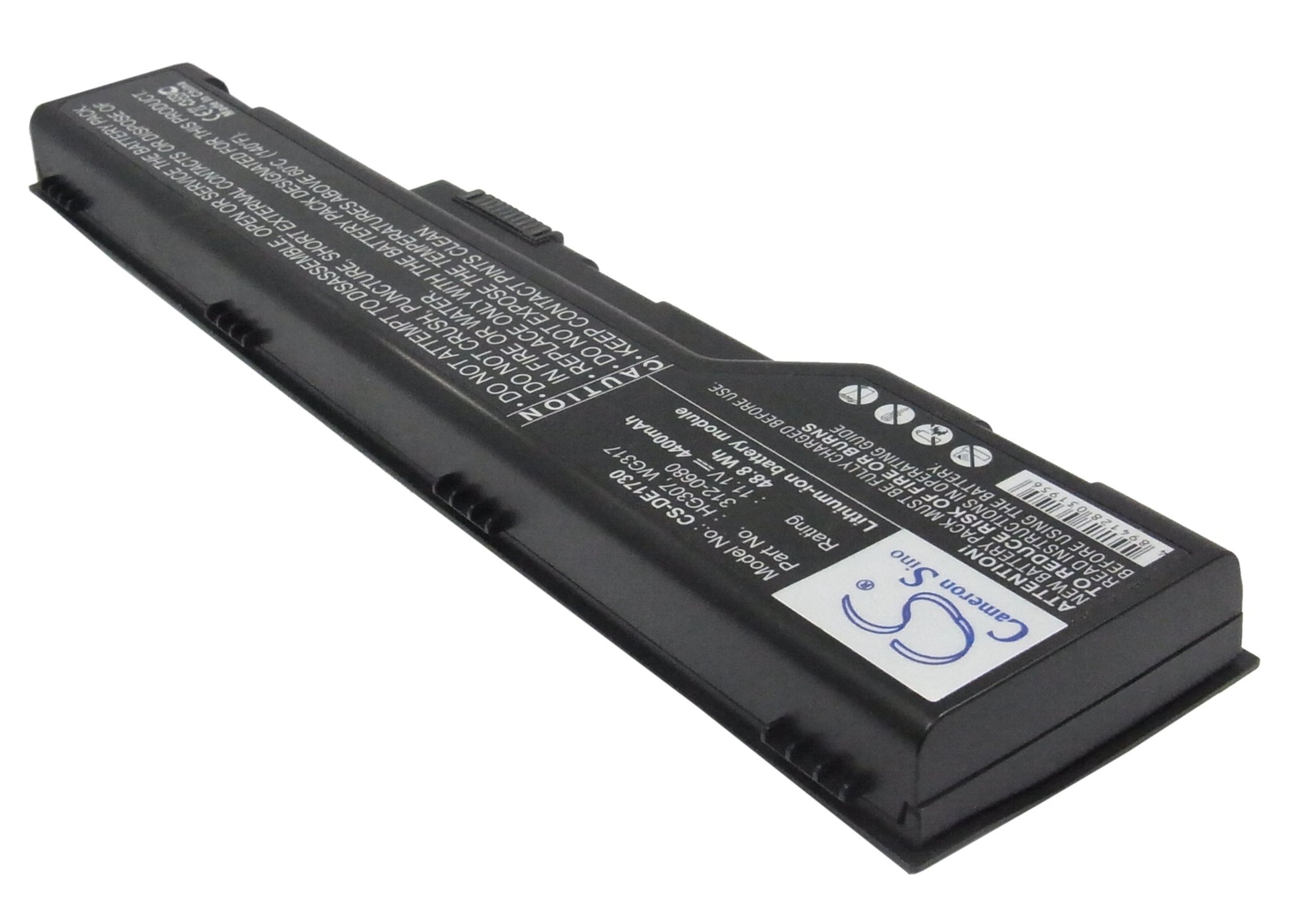 Replacement Battery for Dell XPS M1730 – Notebook, Laptop – 4400mAh / 11.1V - image 2