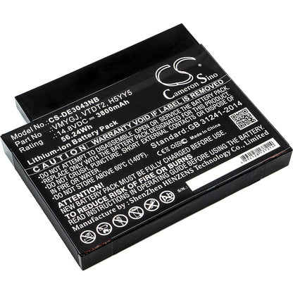 Replacement Battery for Dell Inspiron One 20 – Notebook, Laptop – 3800mAh / 14.8V - image 1