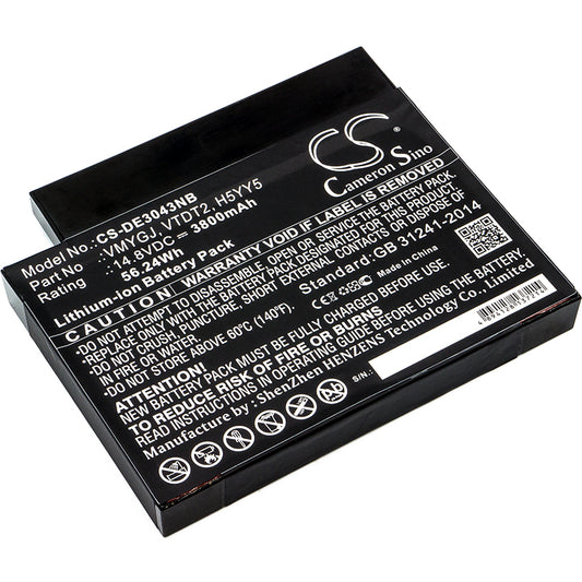 Replacement Battery for Dell Inspiron One 20 – Notebook, Laptop – 3800mAh / 14.8V - image 1