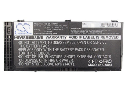 Replacement Battery for DELL  Precision M4600 – Notebook, Laptop – 4400mAh / 48.84Wh / 11.1V