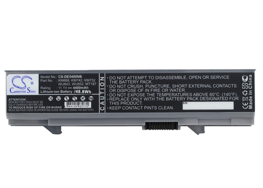 Replacement Battery for DELL  Latitude E5400 – Notebook, Laptop – 4400mAh / 48.84Wh / 11.1V